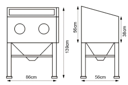 Pískovací box SSK 2